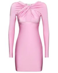 Coperni - Hollowed-Out Jersey Mini Dress - Lyst