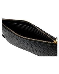 McQueen - Solid Color Minimalist Shoulder Bag - Lyst