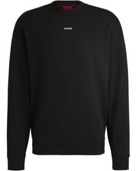 BOSS - Logo Printed Crewneck Sweatshirt - Lyst