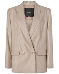 Pinko - Double-Breasted Tailored Blazer - Lyst