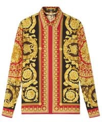 Versace - Pure Silk Shirt - Lyst