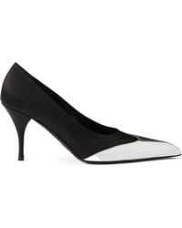 Prada - Two-Toned Slip-On Pumps - Lyst