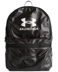 Balenciaga - Under Armour Logo Printed Backpack - Lyst