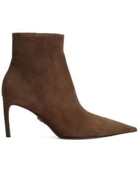 Dolce & Gabbana - Pointed Toe Ankle Boots - Lyst