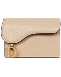 Dior - Saddle Bloom Card Holder - Lyst