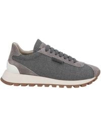 Brunello Cucinelli - Minimalist Low-Top Casual Shoes - Lyst