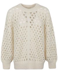 Isabel Marant - Tane Crewneck Knitted Jumper - Lyst