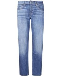 7 For All Mankind - Austyn Straight-Leg Jeans - Lyst