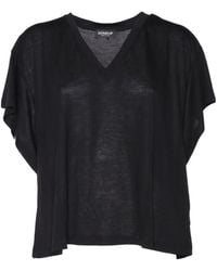Dondup - V-Neck Wide Short Sleeved T-Shirt - Lyst