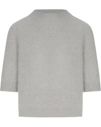 Roberto Collina - Short Sleeved Jumper - Lyst