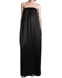 DARKPARK - Strapless Pleated-Detail Maxi Dress - Lyst