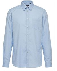 Gucci - Collared Long-Sleeve Poplin Shirt - Lyst