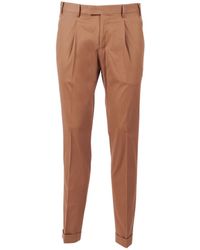 PT01 - Pleated Flap-Pocket Trousers - Lyst