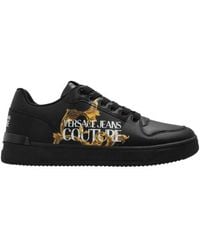 Versace Jeans Couture - Couture Logo Printed Low-Top Sneakers - Lyst