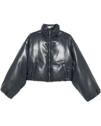 Nanushka - Lilima Cropped Puffer Jacket - Lyst