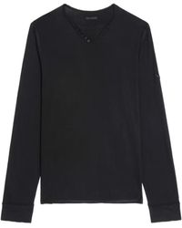 Zadig & Voltaire - Monastir Henley T-Shirt - Lyst