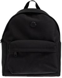 Moncler - Logo Patch Zipped Backpack - Lyst