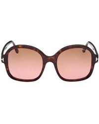 Tom Ford - Logo Sunglasses - Lyst