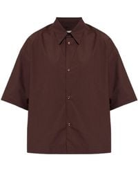 Studio Nicholson - Boxy Short Sleeve Shirt - Lyst