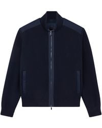 Paul & Shark - Zip-Up Wool Cardigan - Lyst