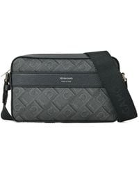 Ferragamo - Embossed Crossbody Camera Bag - Lyst