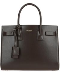 Saint Laurent - Sac De Jour Logo Detailed Tote Bag - Lyst