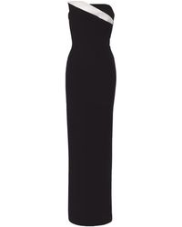 Roland Mouret - Draped Bustier Gown - Lyst