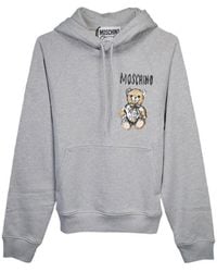 Moschino - Logo Logo Hooded Sweater - Lyst