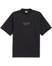 Balenciaga - Sketchy Medium Fit T-Shirt - Lyst