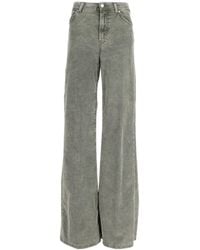 Dondup - Logo Patch Straight-Leg Pants - Lyst