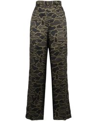 Aspesi - Printed Casual Pants - Lyst