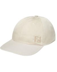 Fendi - Logo-Detail Baseball Cap - Lyst