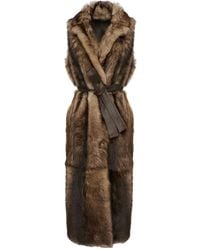 Yves Salomon - Toscana Sheepskin Vest - Lyst
