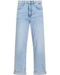 Rag & Bone - Solid Color Straight-Leg Trousers - Lyst