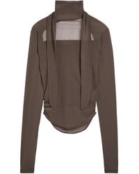 Lemaire - Slim-Fit Long-Sleeve T-Shirt - Lyst