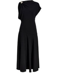 Proenza Schouler - Draped One-Shoulder Midi Party Dress - Lyst