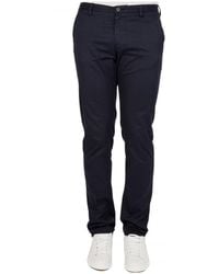 BOSS - Logo Details Casual Pants - Lyst