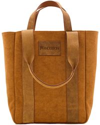 JW Anderson - Jw Anderson Logo Patch Top Handle Bag - Lyst