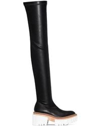 Stella McCartney - Emilie 75Mm Thigh-High Boots - Lyst