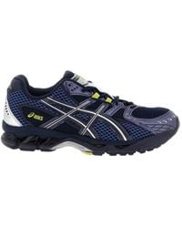 Asics - Metallic Rubber-Trimmed Mesh Sneakers - Lyst