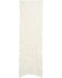 TOTEME - Totême Crinkled Knitted Skirt - Lyst