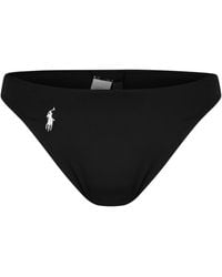 Polo Ralph Lauren - Embroidered Logo Bikini Pants - Lyst
