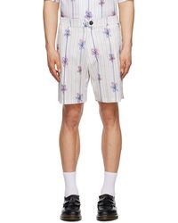 Egonlab - Floral Pattern Shorts - Lyst