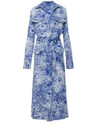 Proenza Schouler - Vanessa Printed Shirt Dress - Lyst