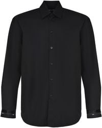 MSGM - Long Sleeved Shirt - Lyst