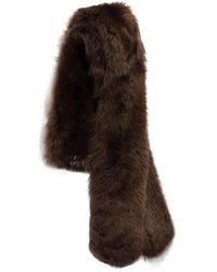 Miu Miu - Shearling Stole - Lyst