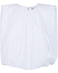 Semicouture - Pleated Blouse - Lyst