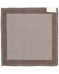 Brunello Cucinelli - All-Over Patterned Scarf - Lyst