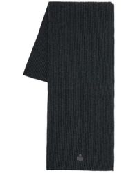 Isabel Marant - Logo Embroidered Ribbed Scarf - Lyst