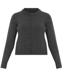Rag & Bone - Textured Button Cardigan - Lyst